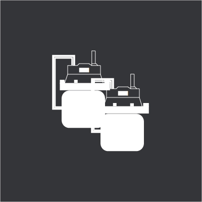 twin back-up sump pump system icon
